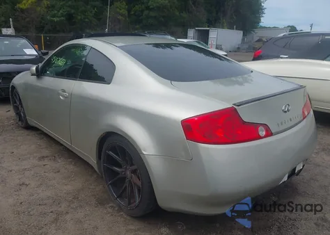 2005 Infiniti G35 z USA, uszkodzony, nr VIN JNKCV54E35M400716